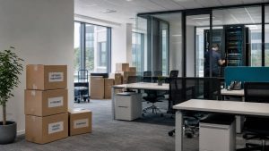 Infraestructura de red en una mudanza de empresa