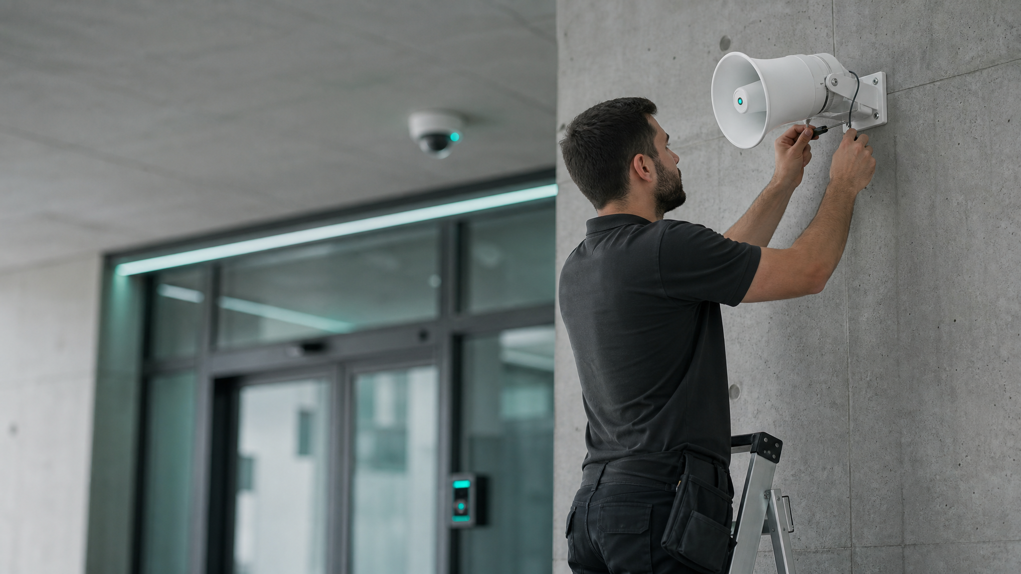 Integrar videovigilancia con control de accesos y audio IP